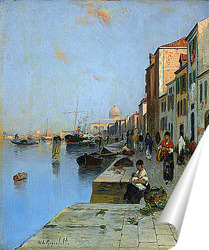   Постер Венеция в вечернем свете