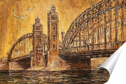   Постер Мост Петра Великого