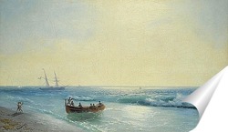   Постер Моряки на берегу
