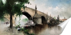   Постер Карлов мост