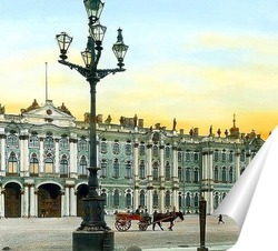   Постер Санкт-Петербург. Эрмитаж, дворцовая площадь 