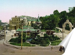  Вид на Подол I, Киев,1890-1900