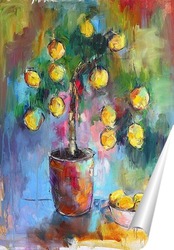  Постер Лимонное  дерево