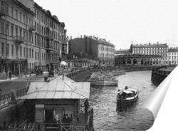   Постер Мойка. Вид на круглый рынок 1900  –  1905