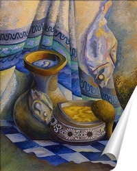  Египетская кошка в розах