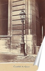   Постер Фонарь у Лувра 