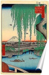   Постер Сто знаменитых видов на Эдо 044