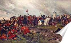   Постер Вильгельм III в битве в Лондоне