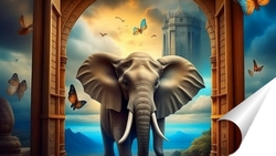   Постер Слон (2)