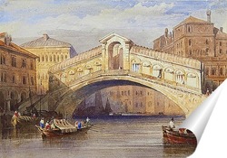   Постер Мост Риальто, Венеция