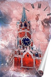   Постер Спасская башня