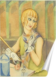   Постер Портрет Лили Эльбе