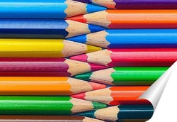  Постер Цветные карандаши