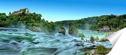   Постер Рейнский водопад