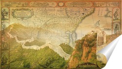  Старая карта мира