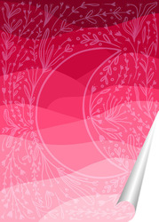   Постер Розовый месяц