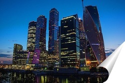  Вечерний Московский Кремль