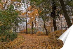   Постер Сад Аничкова дворца Санкт-Петербург
