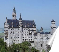   Постер Бавария. Замок Нойшванштайн