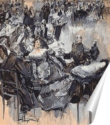   Постер Венский бал в посольстве, 1893