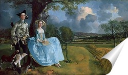   Постер Супруги Эндрюс. 1749.