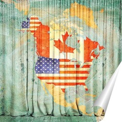   Постер Северная Америка