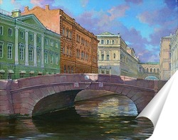   Постер Зимняя канавка