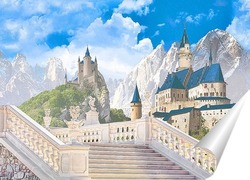   Постер Сказочный замок