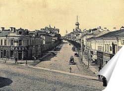   Постер Новая Басманная, Москва, 1888