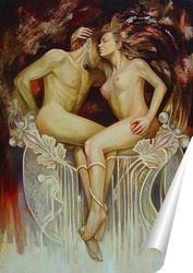   Постер Адам & Ева