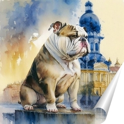  Постер Собака арт 18