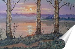   Постер Русские берёзки