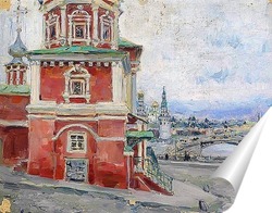  Монастырь в Звенигороде 