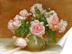 Белые и розовые