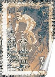  Постер Велогонка в Москве