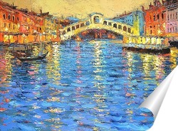   Постер Ночная Венеция