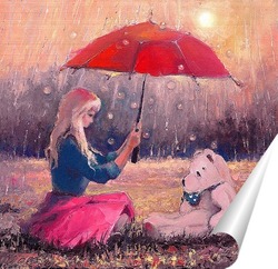   Постер Хрустальный дождик