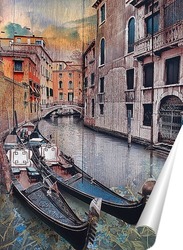   Постер Венеция, канал.