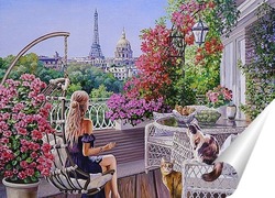   Постер Парижанки