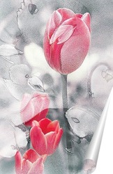   Постер Тюльпаны арт