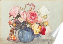   Постер Розы и ягоды