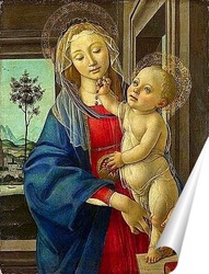   Постер Мадонна с младенцем