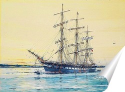   Постер Австралийский корабль