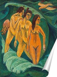   Постер Три купальщицы, 1913