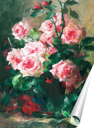   Постер розы 8 от F. Mortelmans