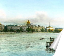 Санкт-Петербург набережная Невы, напротив здания Адмиралтейства