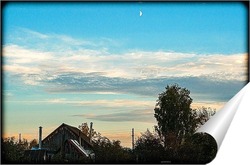   Постер под луной