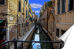   Постер Каналы Венеции