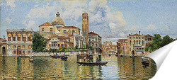  Вид на канал в Венеции