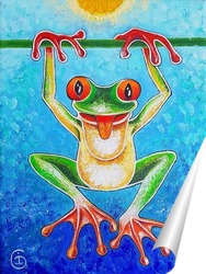   Постер Лягушка